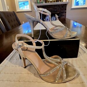 I. Miller Ramona Rhinestone Stilettos 9½